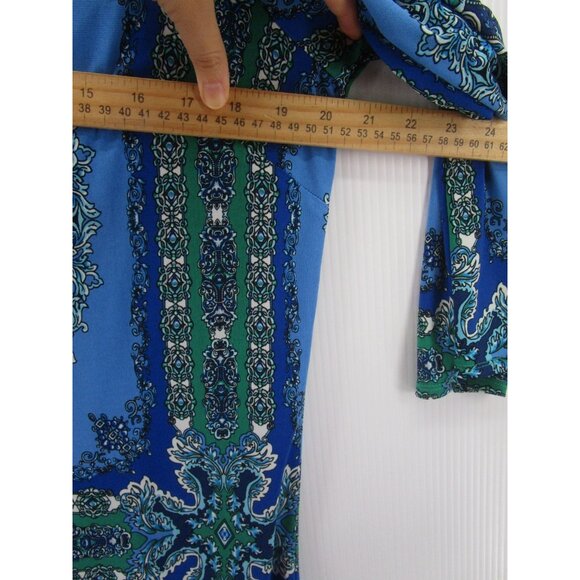 Laundry by Shelli Segal Dress Large Tunic Shift Baroque Floral Lined - Picture 6 of 12